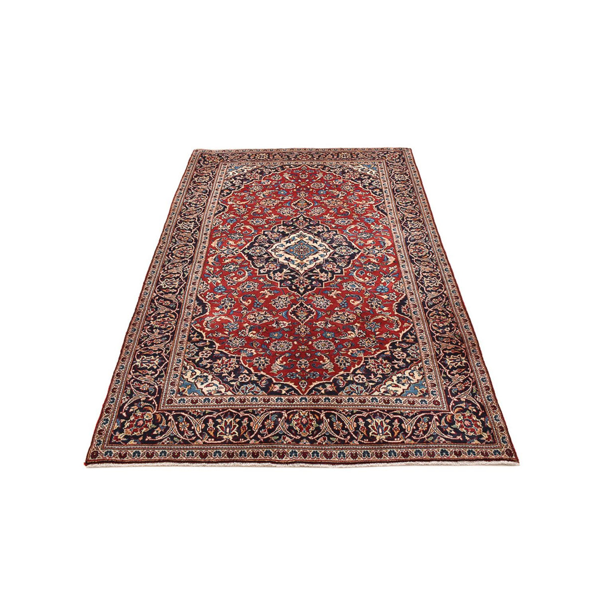 Tappeto Persero - Keshan - 257 x 146 cm - rosso