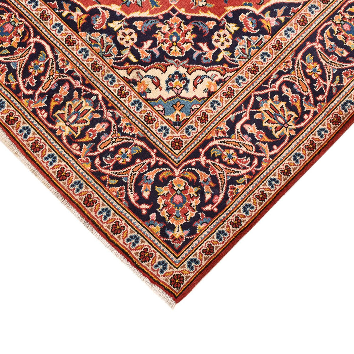 Tappeto Persero - Keshan - 260 x 147 cm - rosso chiaro