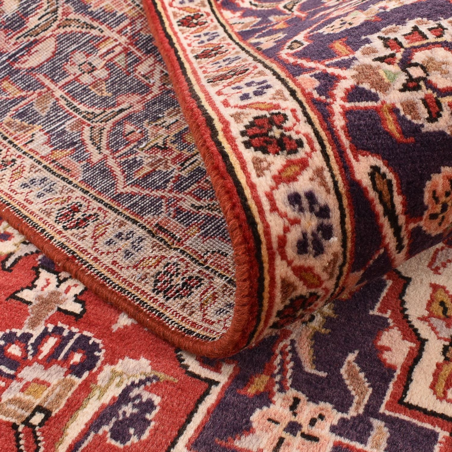 Tappeto Persero - Keshan - 250 x 148 cm - rosso