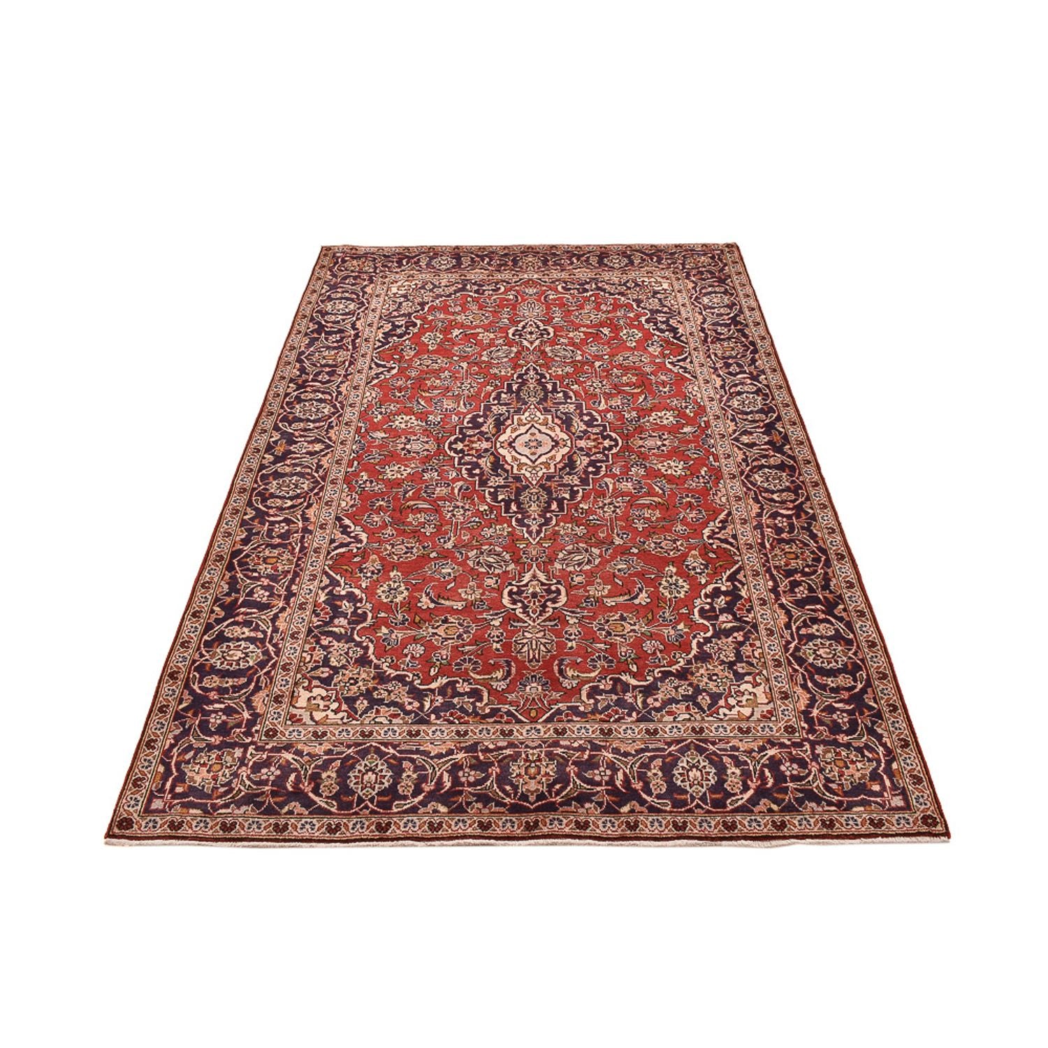 Tappeto Persero - Keshan - 250 x 148 cm - rosso