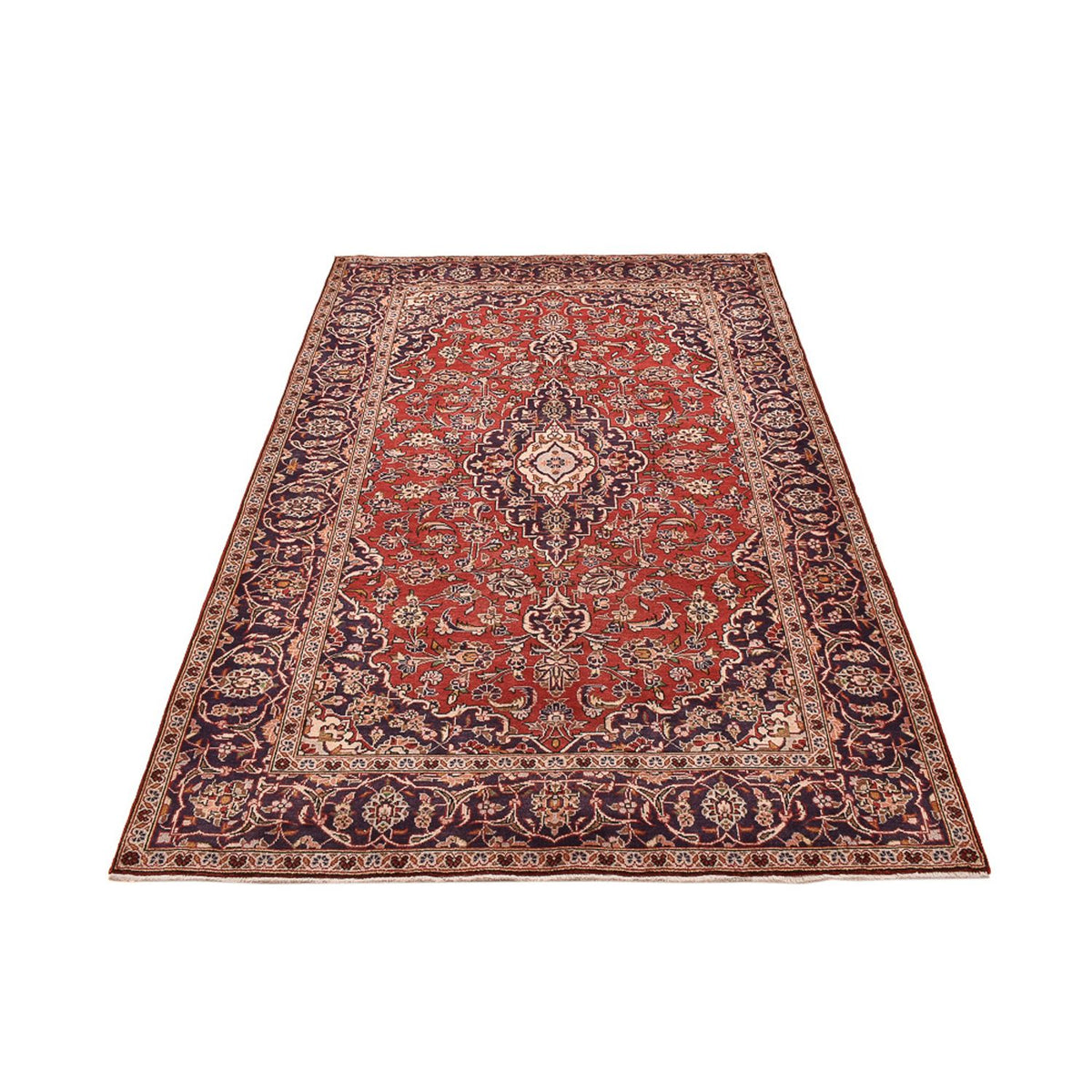 Tappeto Persero - Keshan - 250 x 148 cm - rosso