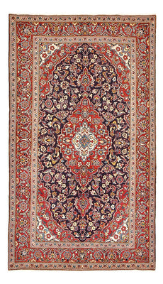 Tappeto Persero - Keshan - 255 x 146 cm - blu scuro