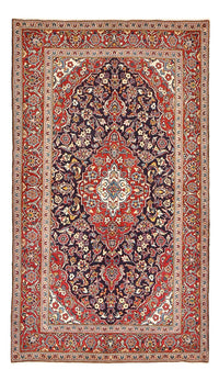 Tappeto Persero - Keshan - 255 x 146 cm - blu scuro