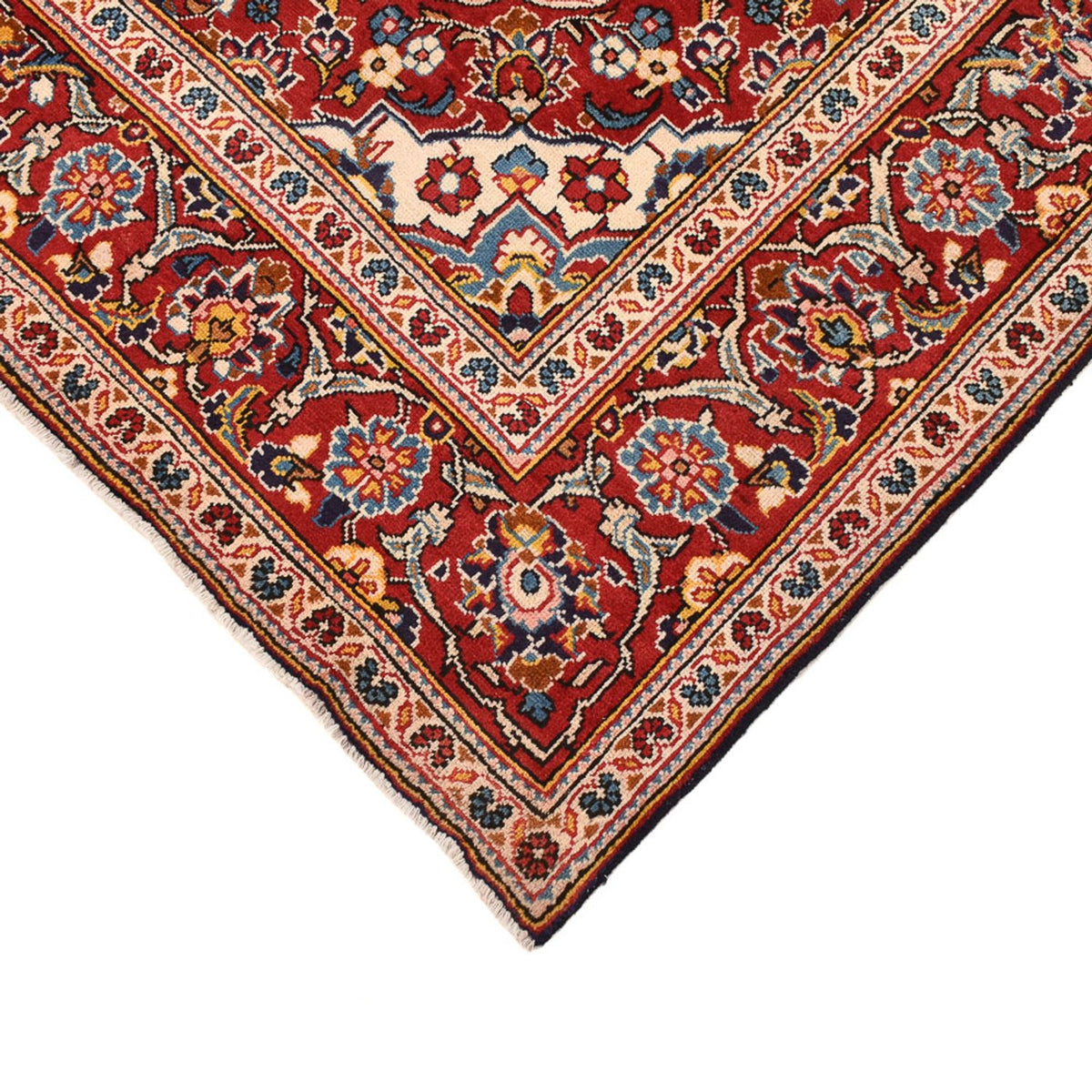 Tappeto Persero - Keshan - 255 x 146 cm - blu scuro