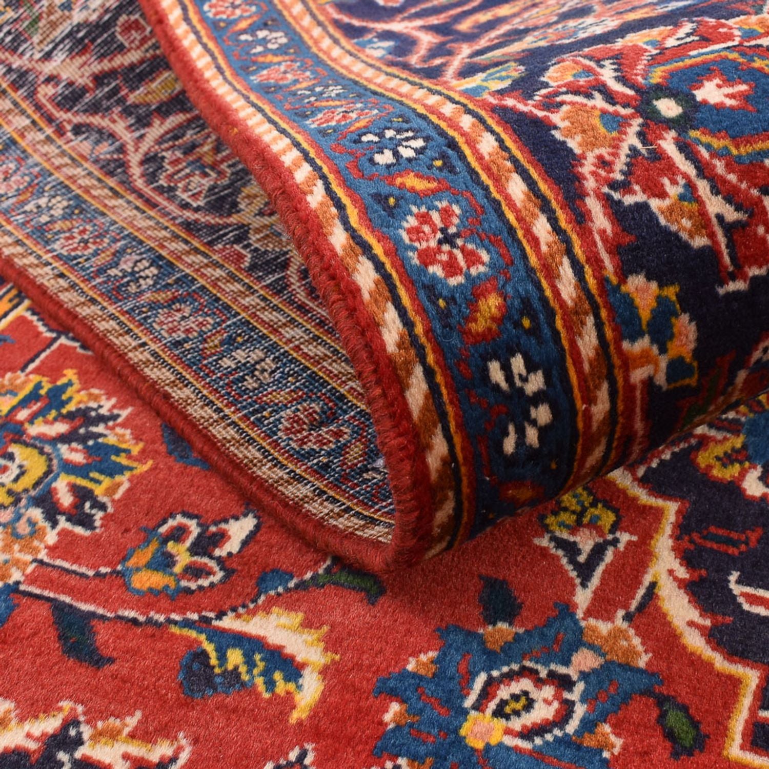 Tappeto Persero - Keshan - 227 x 140 cm - rosso