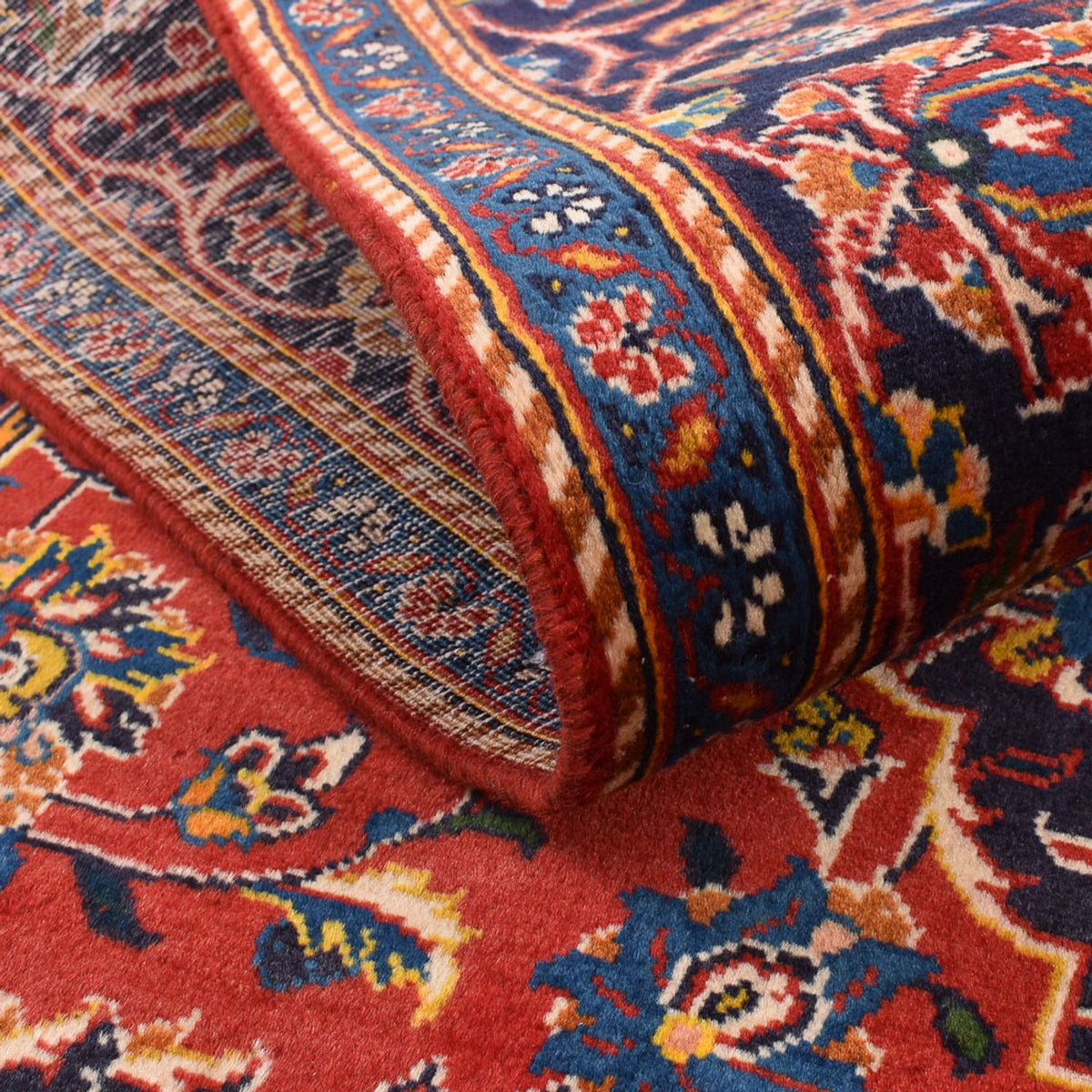 Tappeto Persero - Keshan - 227 x 140 cm - rosso