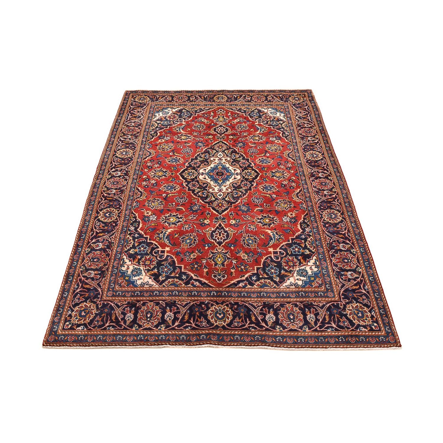 Tappeto Persero - Keshan - 227 x 140 cm - rosso