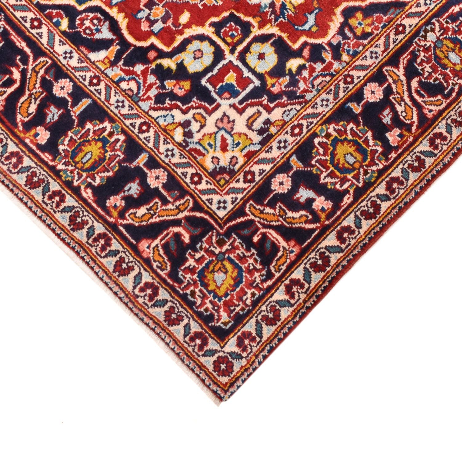 Tappeto Persero - Keshan - 205 x 124 cm - rosso