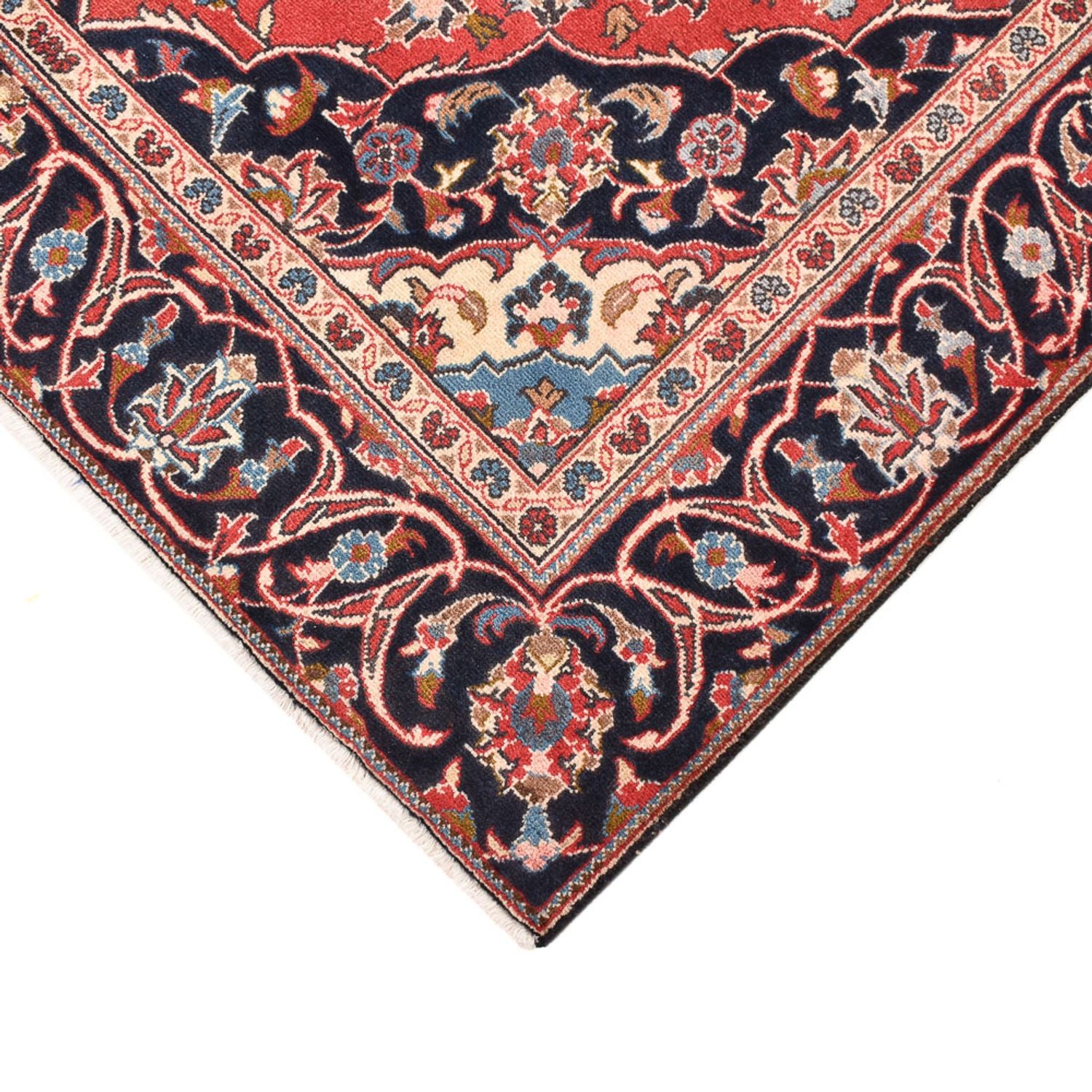 Tappeto Persero - Keshan - 253 x 134 cm - rosso chiaro
