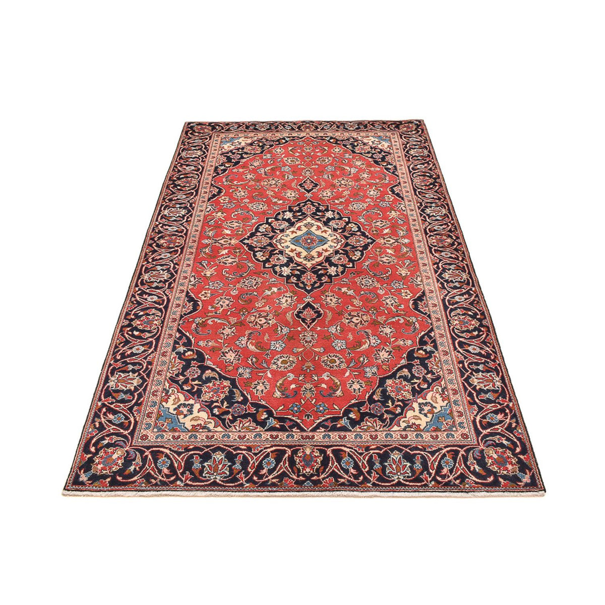Tappeto Persero - Keshan - 253 x 134 cm - rosso chiaro
