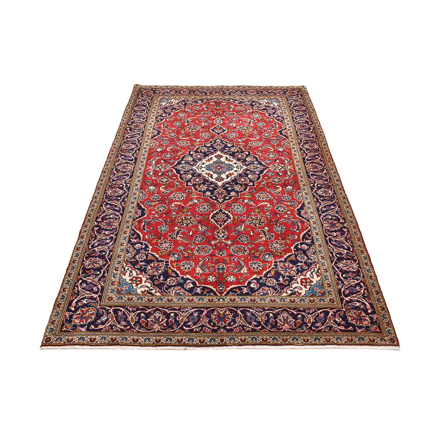Tappeto Persero - Keshan - 265 x 150 cm - rosso