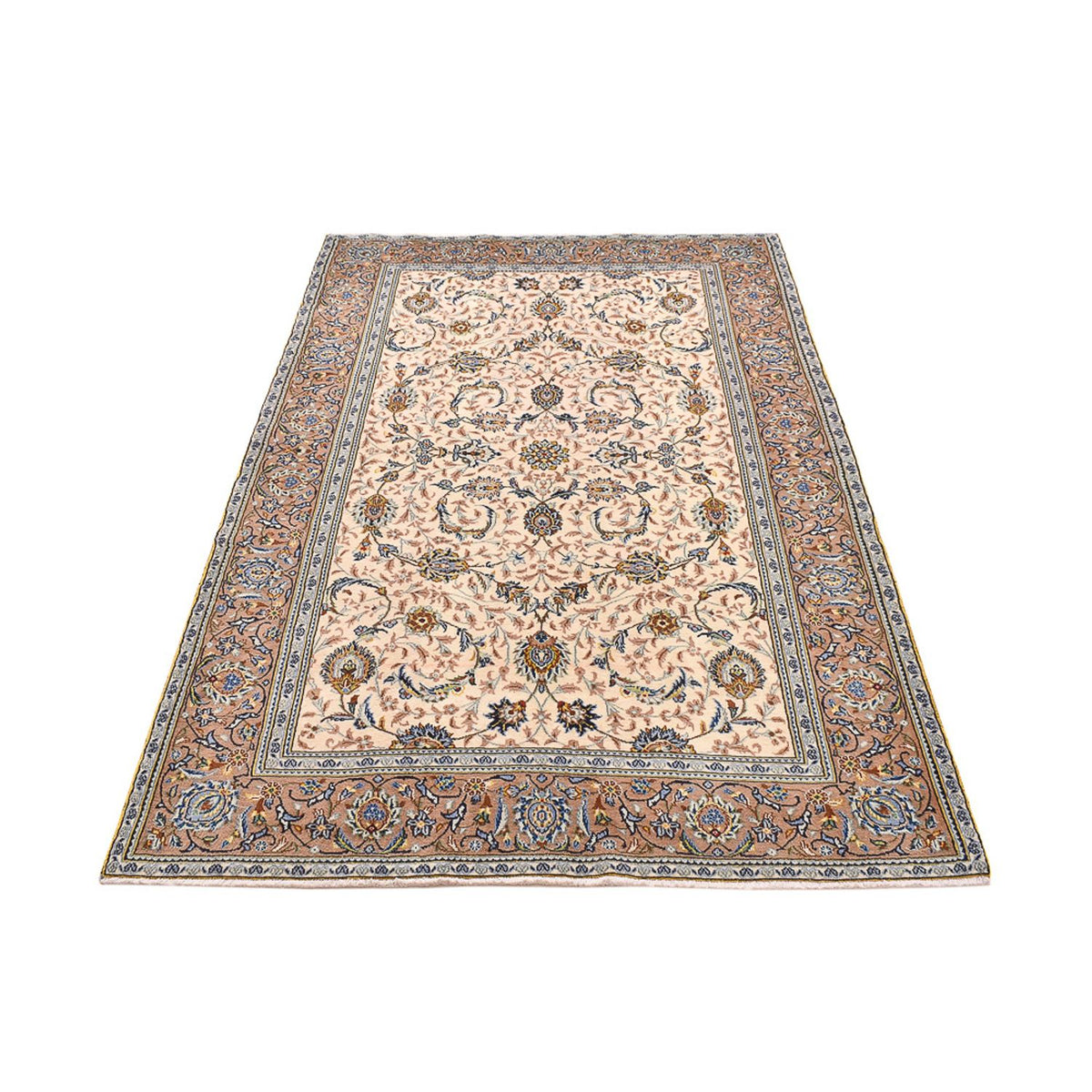 Tappeto Persero - Keshan - 223 x 138 cm - beige chiaro