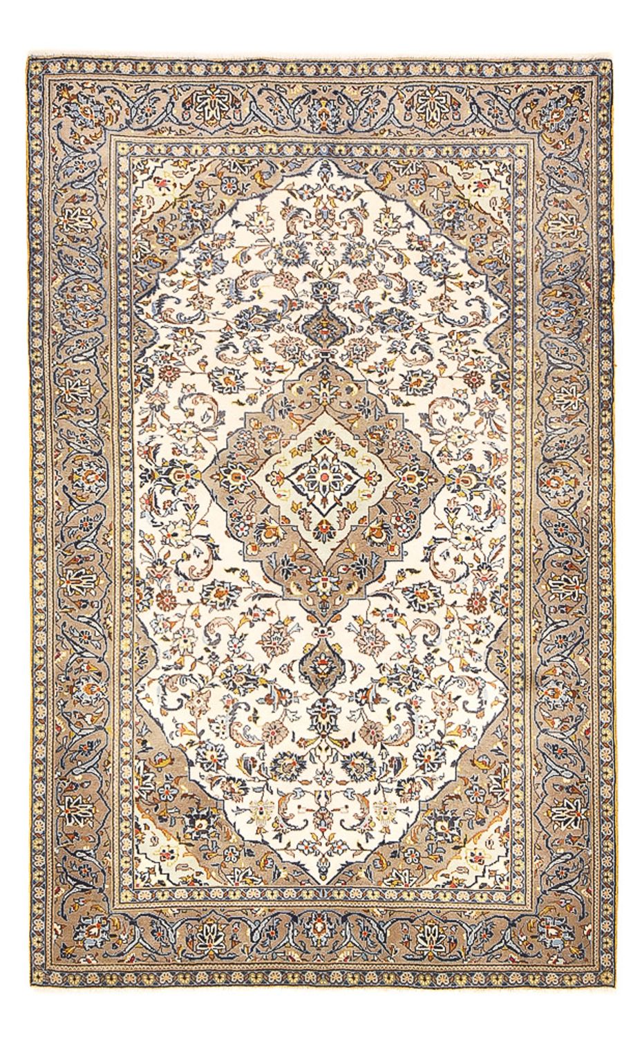 Tappeto Persero - Keshan - 230 x 145 cm - beige chiaro
