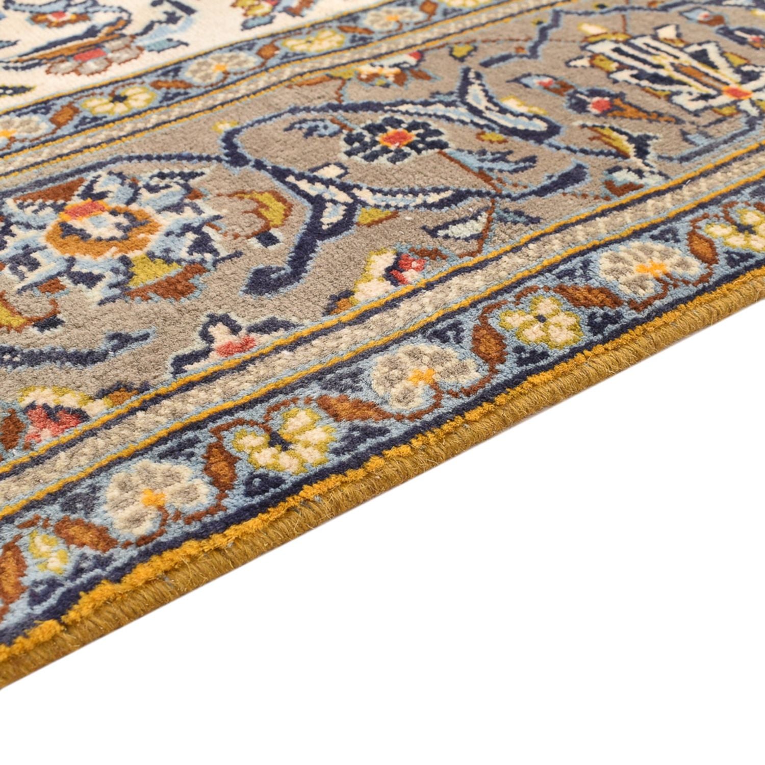 Tappeto Persero - Keshan - 230 x 145 cm - beige chiaro