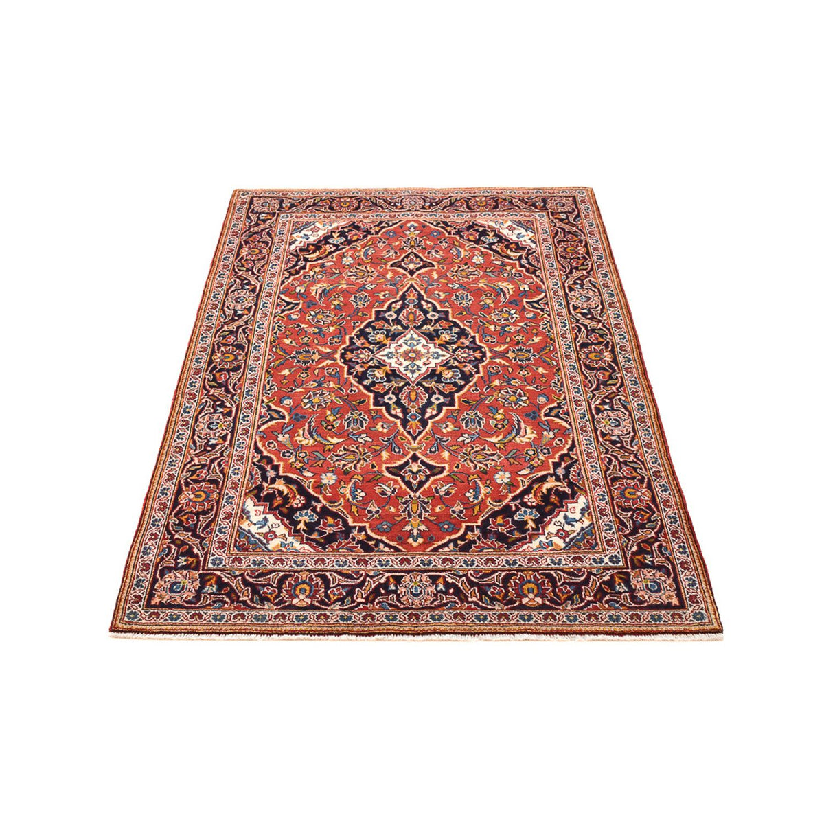 Tappeto Persero - Keshan - 167 x 114 cm - rosso chiaro