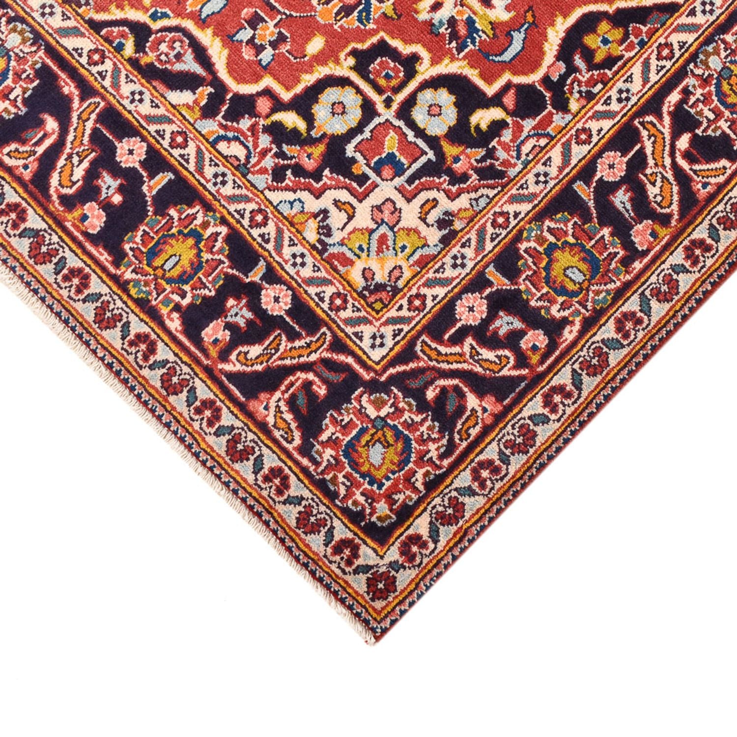 Tappeto Persero - Keshan - 210 x 127 cm - rosso chiaro