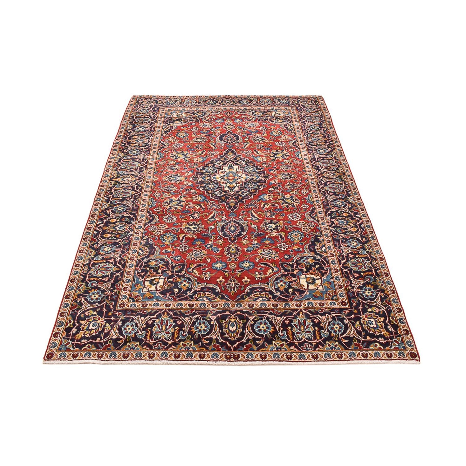 Tappeto Persero - Keshan - 242 x 145 cm - rosso