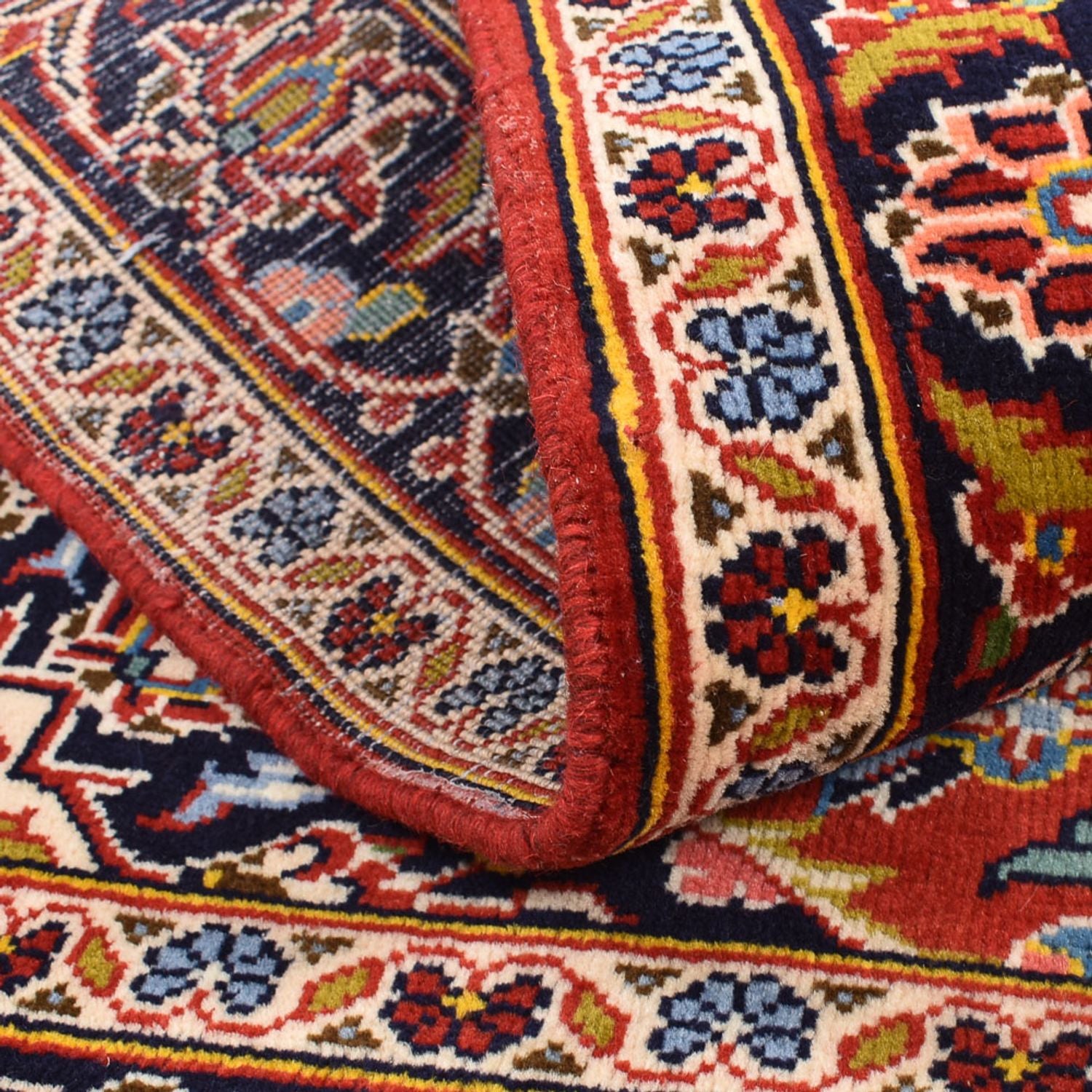 Tappeto Persero - Keshan - 148 x 105 cm - rosso