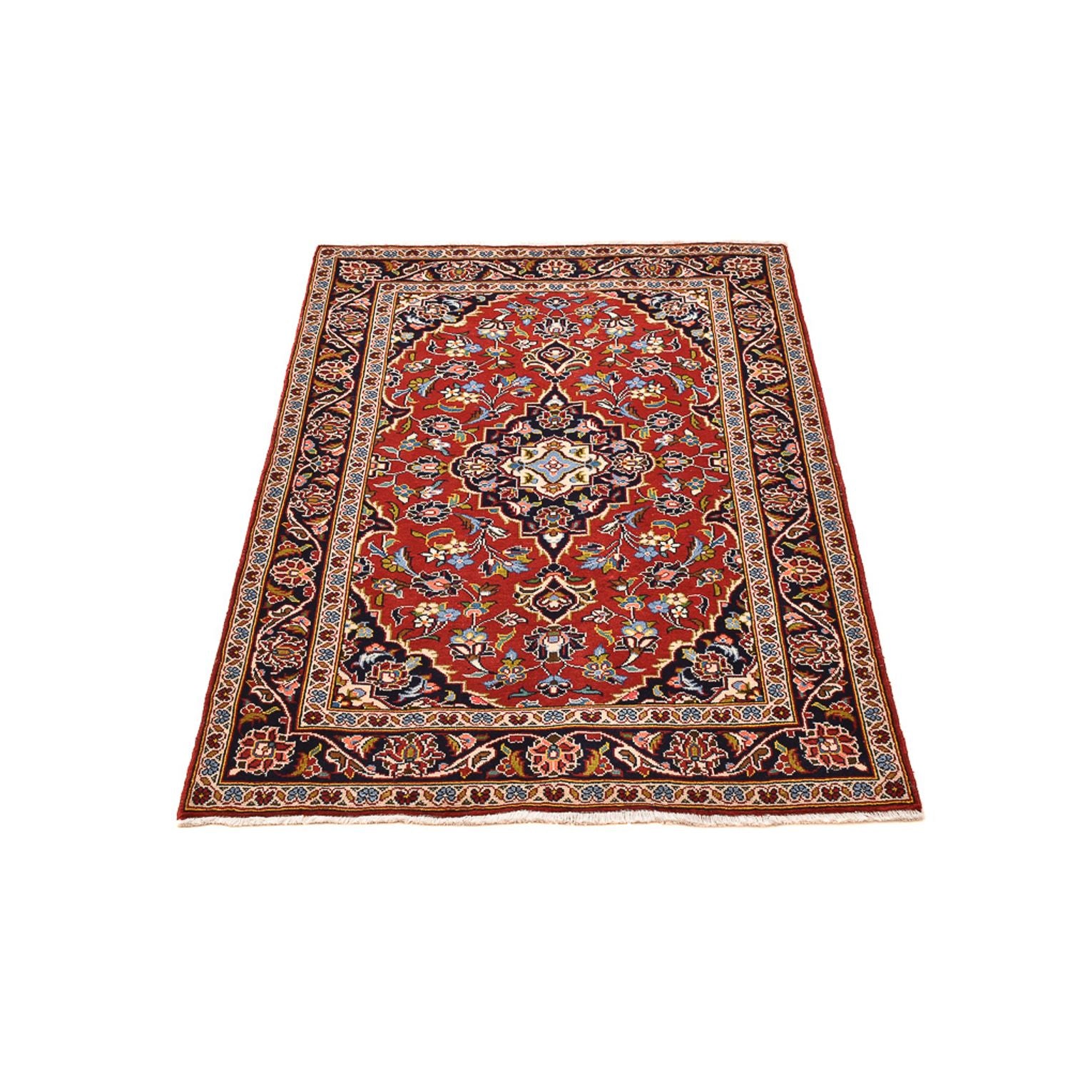 Tappeto Persero - Keshan - 148 x 105 cm - rosso