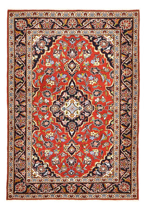 Tappeto Persero - Keshan - 149 x 105 cm - rosso