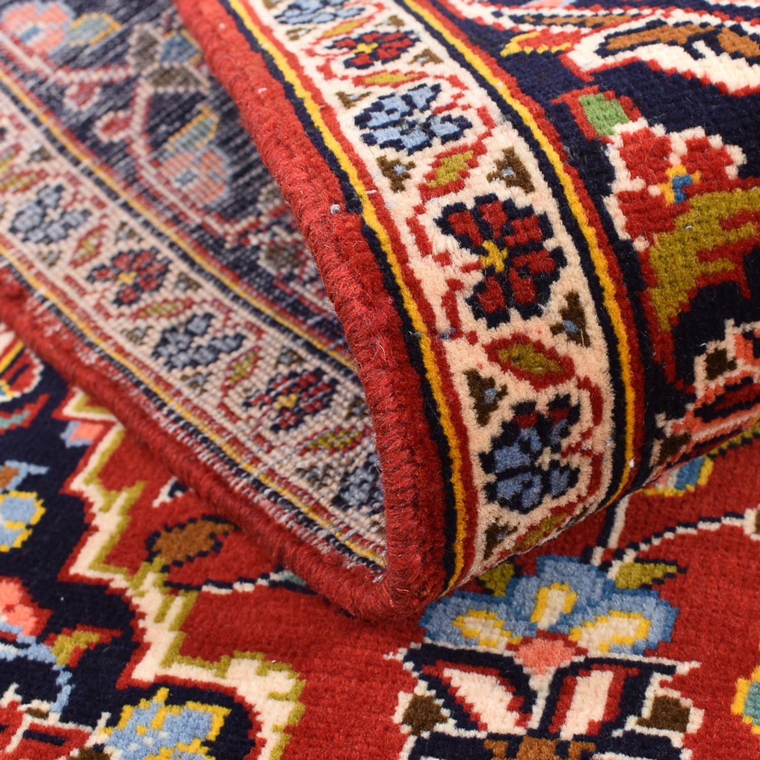 Tappeto Persero - Keshan - 149 x 105 cm - rosso
