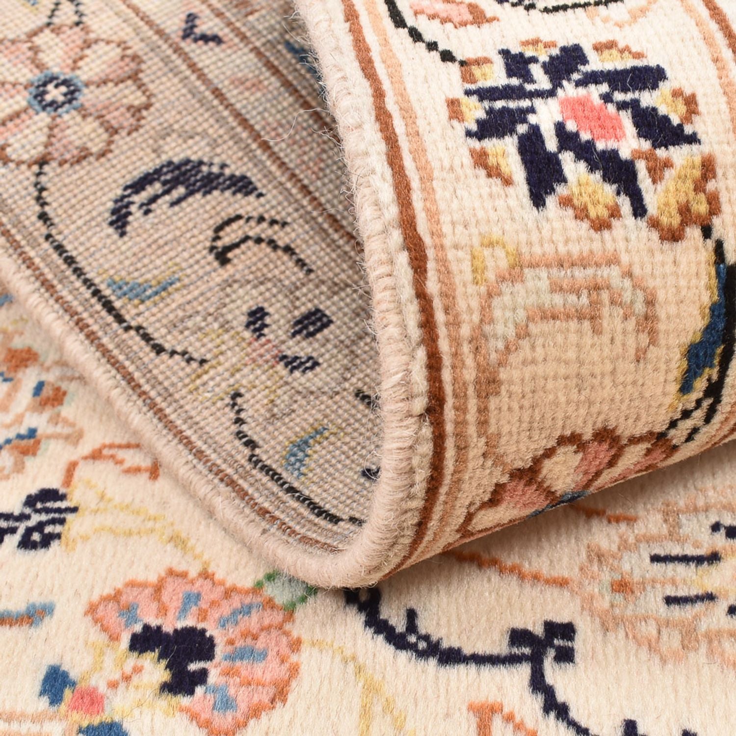 Tappeto Persero - Keshan - 145 x 92 cm - beige