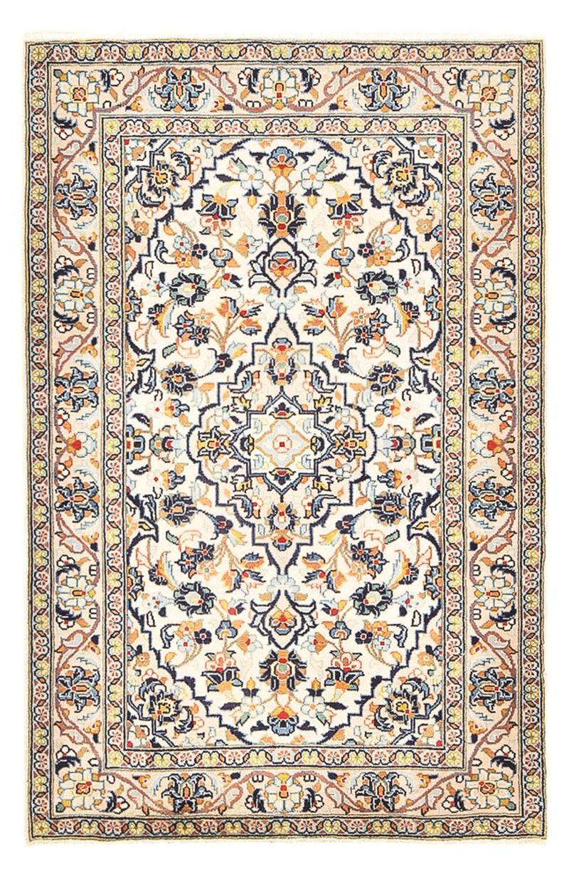 Tappeto Persero - Keshan - 147 x 95 cm - beige chiaro