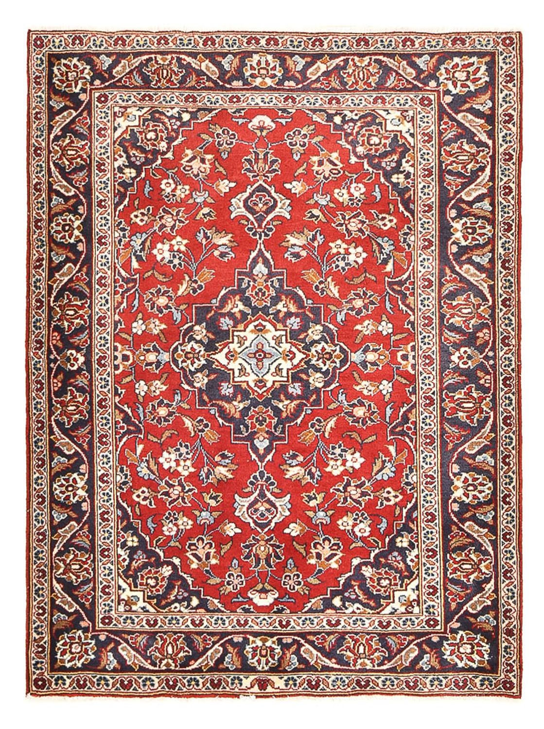 Tappeto Persero - Keshan - 137 x 103 cm - rosso