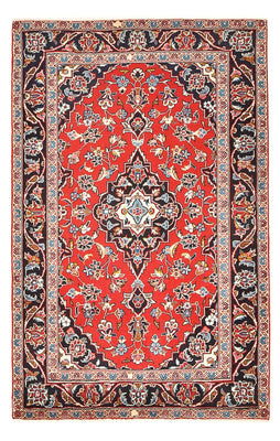 Tappeto Persero - Keshan - 150 x 93 cm - rosso