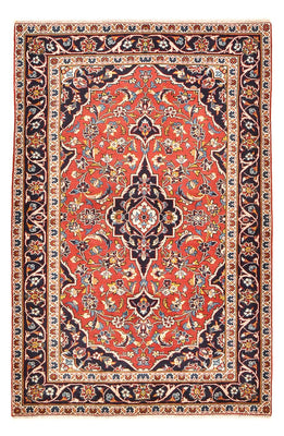 Tappeto Persero - Keshan - 145 x 97 cm - rosso chiaro
