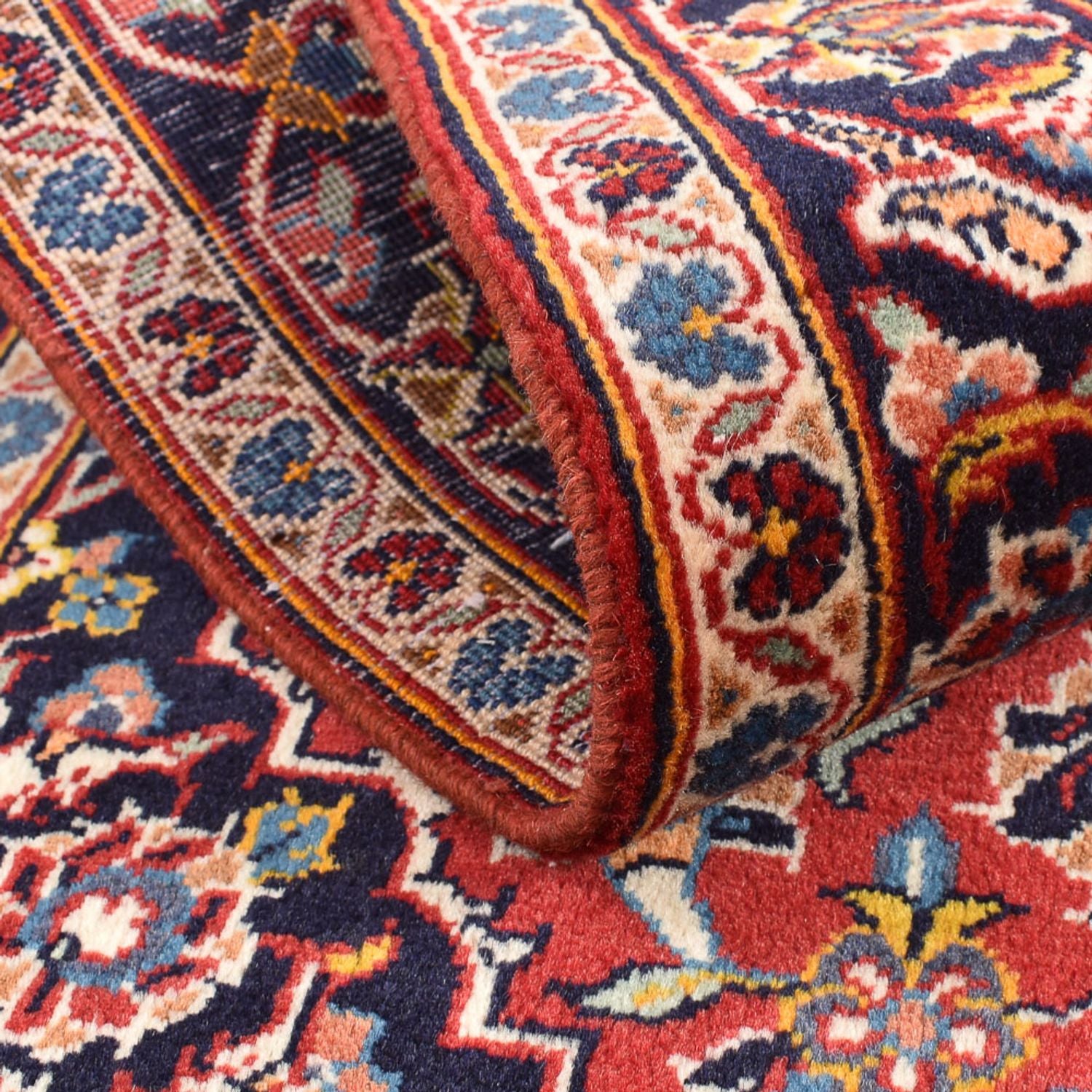 Tappeto Persero - Keshan - 151 x 96 cm - rosso chiaro