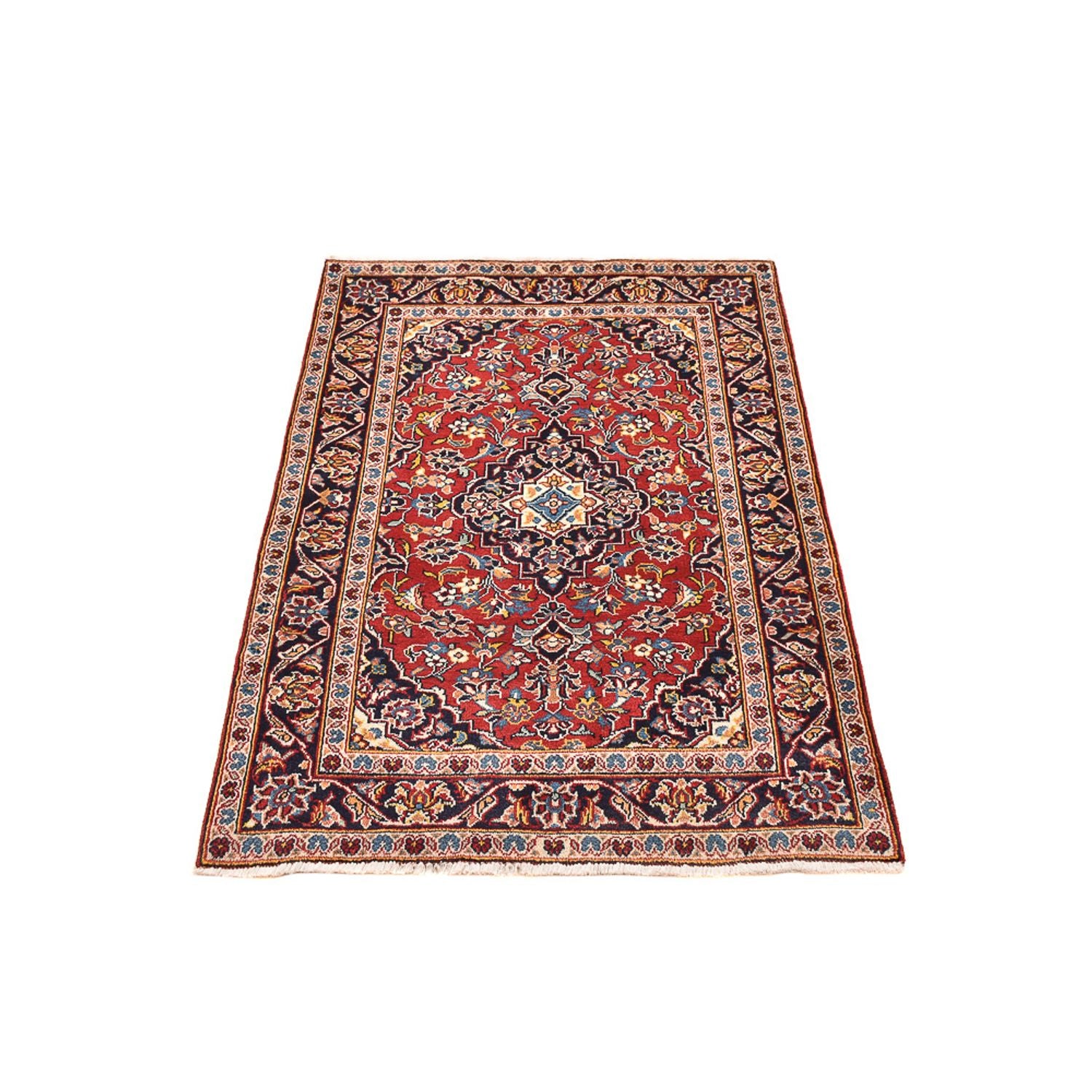 Tappeto Persero - Keshan - 151 x 96 cm - rosso chiaro