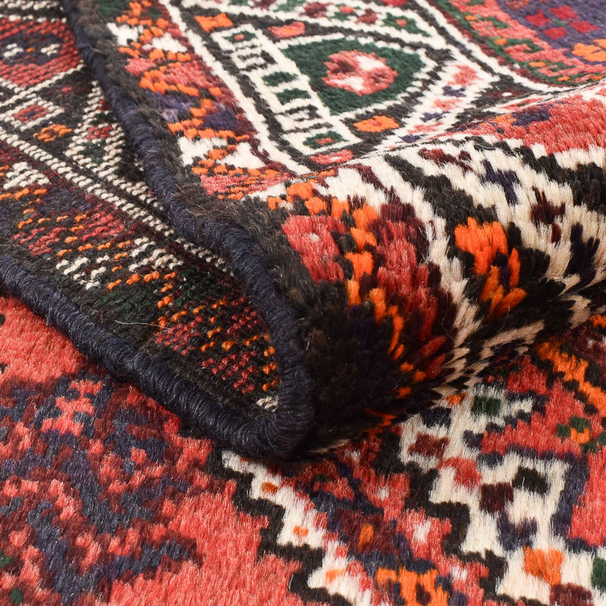 Tappeto Persero - Nomade - 205 x 118 cm - rosso scuro