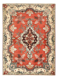 Tappeto Persero - Tabriz - 183 x 134 cm - rosso