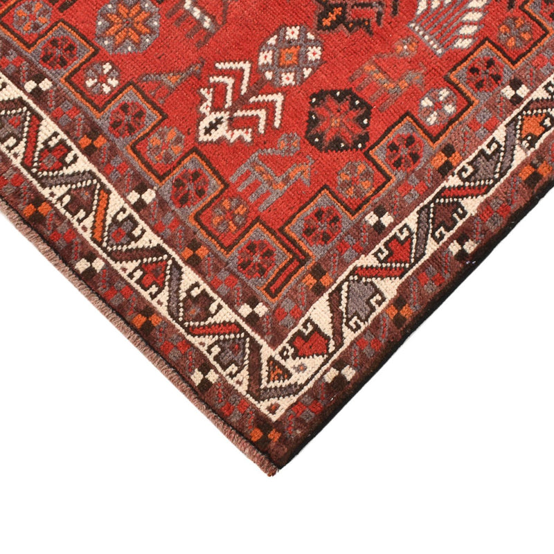 Tappeto Persero - Nomade quadrato  - 184 x 165 cm - rosso
