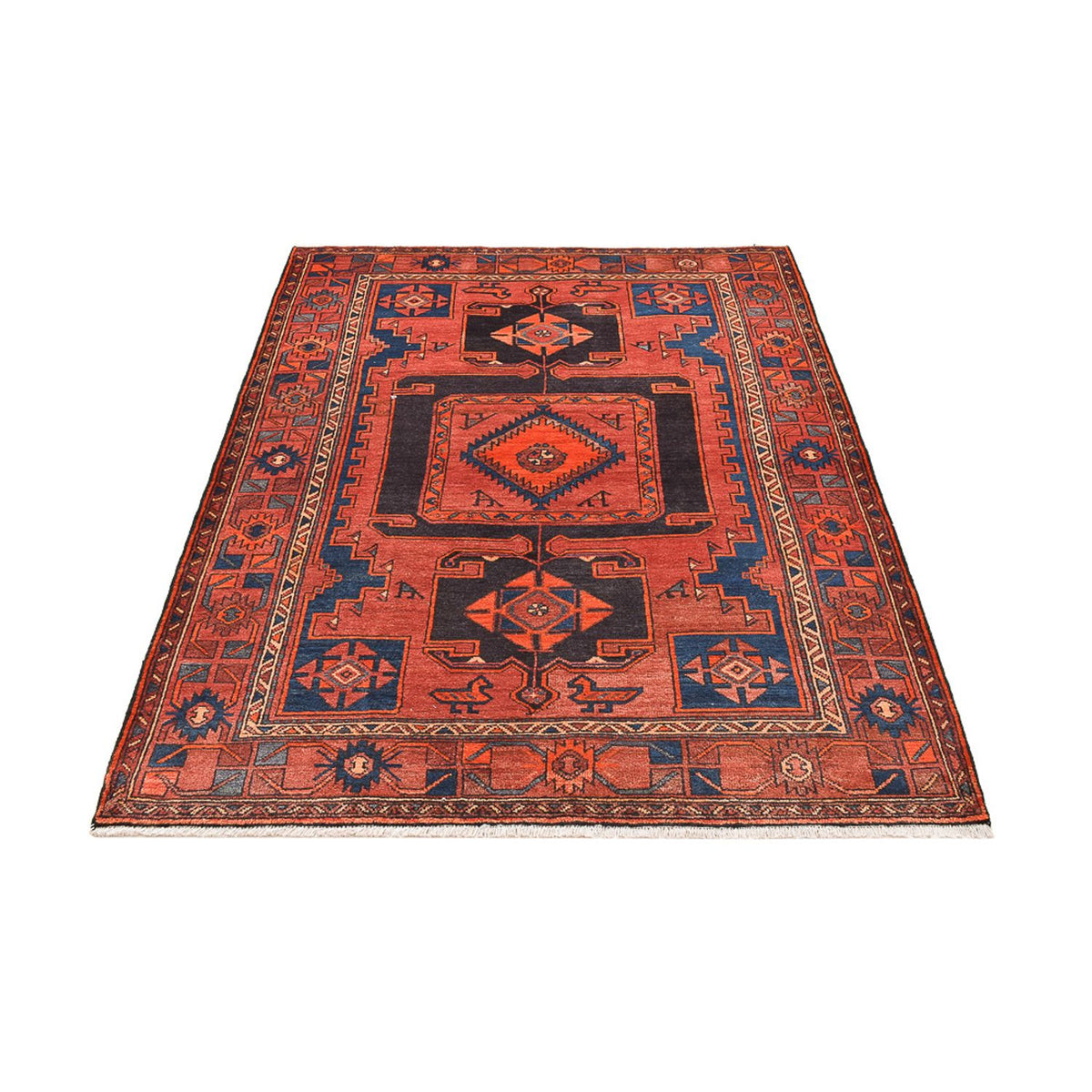 Tappeto Persero - Bidjar - 202 x 146 cm - rosso