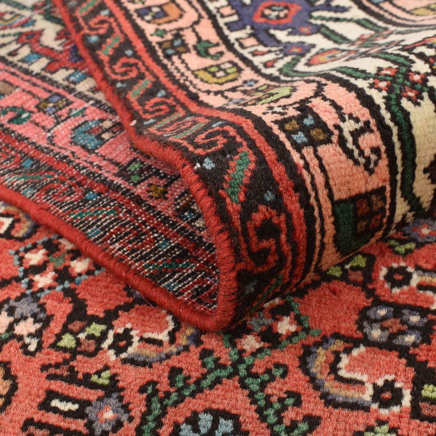 Tappeto Persero - Mir - 196 x 138 cm - rosso chiaro