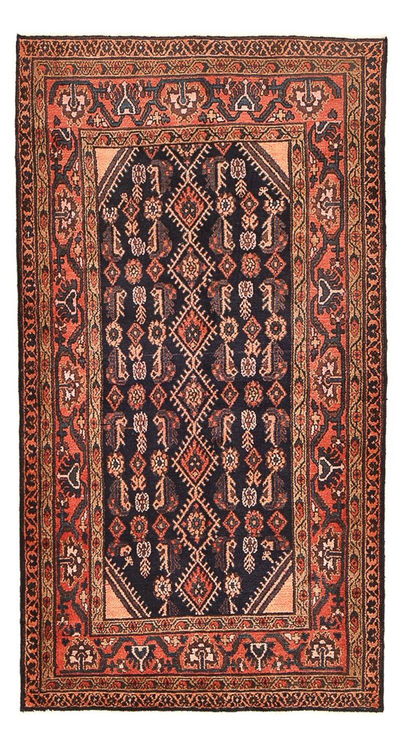 Tappeto corsia Tappeto Persero - Nomade - 205 x 108 cm - blu scuro