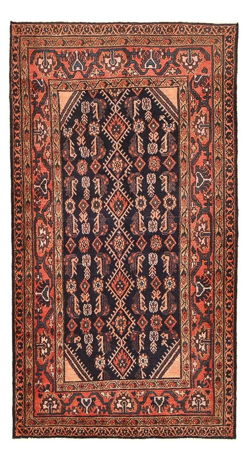 Tappeto corsia Tappeto Persero - Nomade - 205 x 108 cm - blu scuro