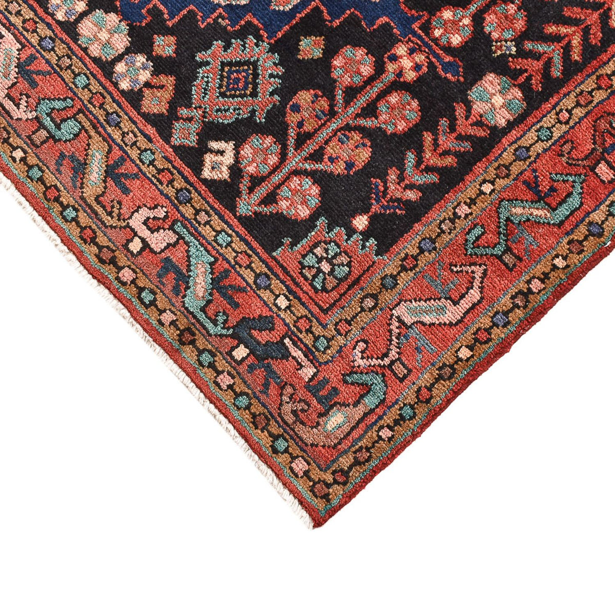 Tappeto corsia Tappeto Persero - Nomade - 174 x 104 cm - blu scuro