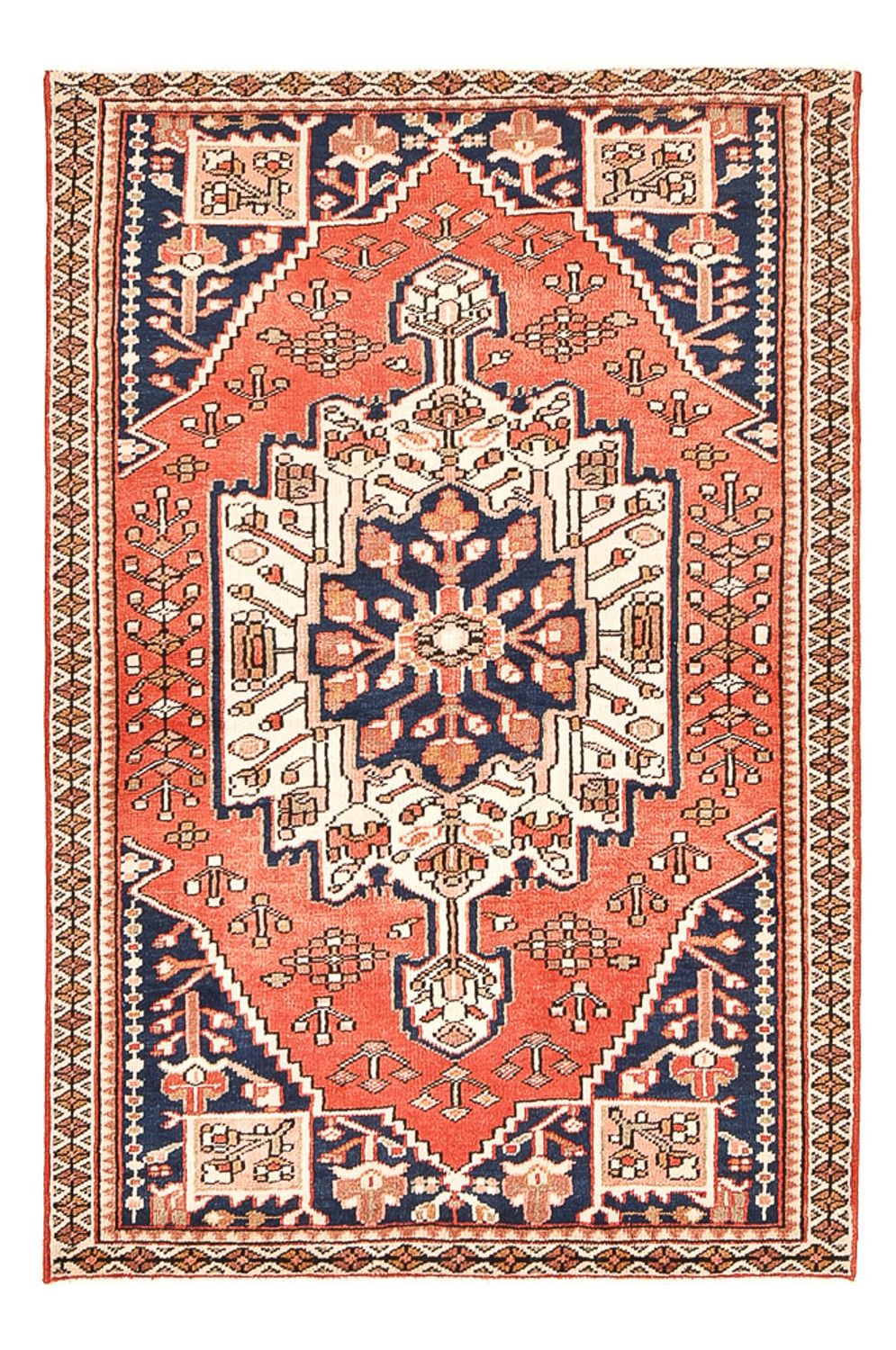 Tappeto Persero - Classico - 195 x 122 cm - rosso chiaro