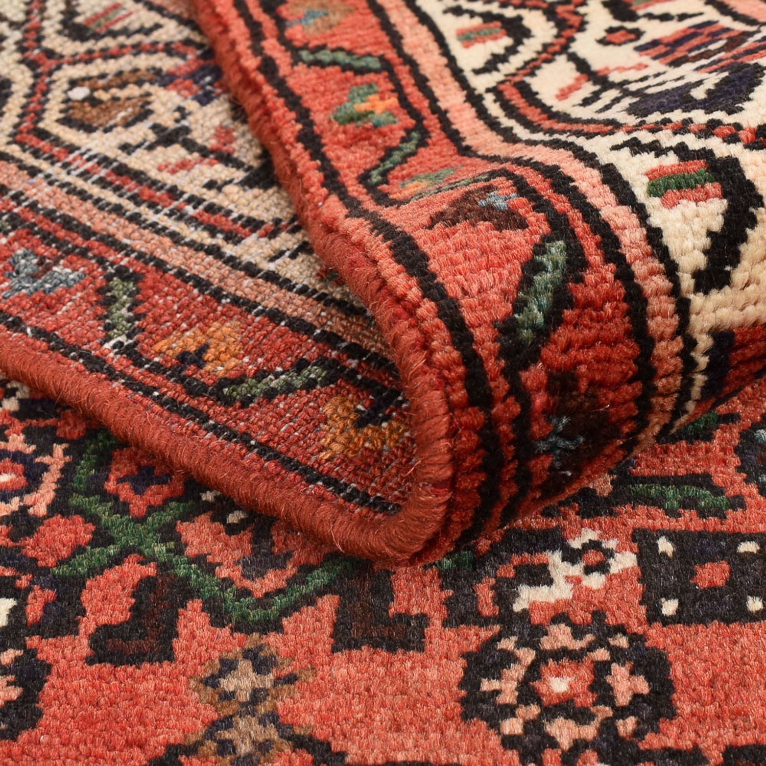 Tappeto corsia Tappeto Persero - Nomade - 317 x 85 cm - ruggine