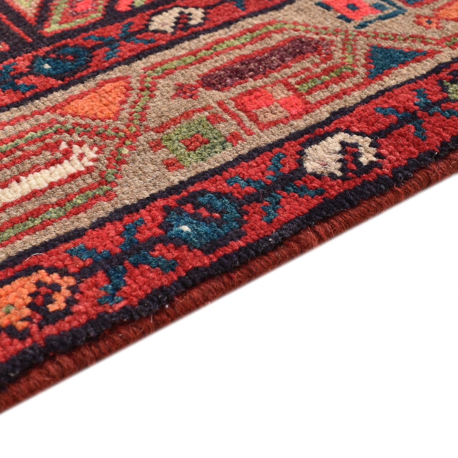 Tappeto corsia Tappeto Persero - Nomade - 271 x 87 cm - rosso chiaro