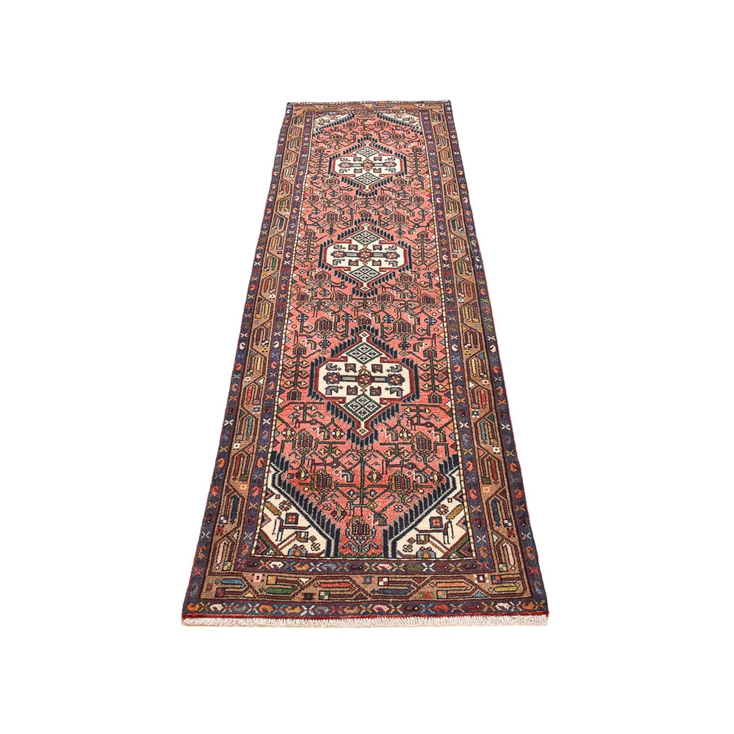 Tappeto corsia Tappeto Persero - Nomade - 291 x 82 cm - rosso chiaro