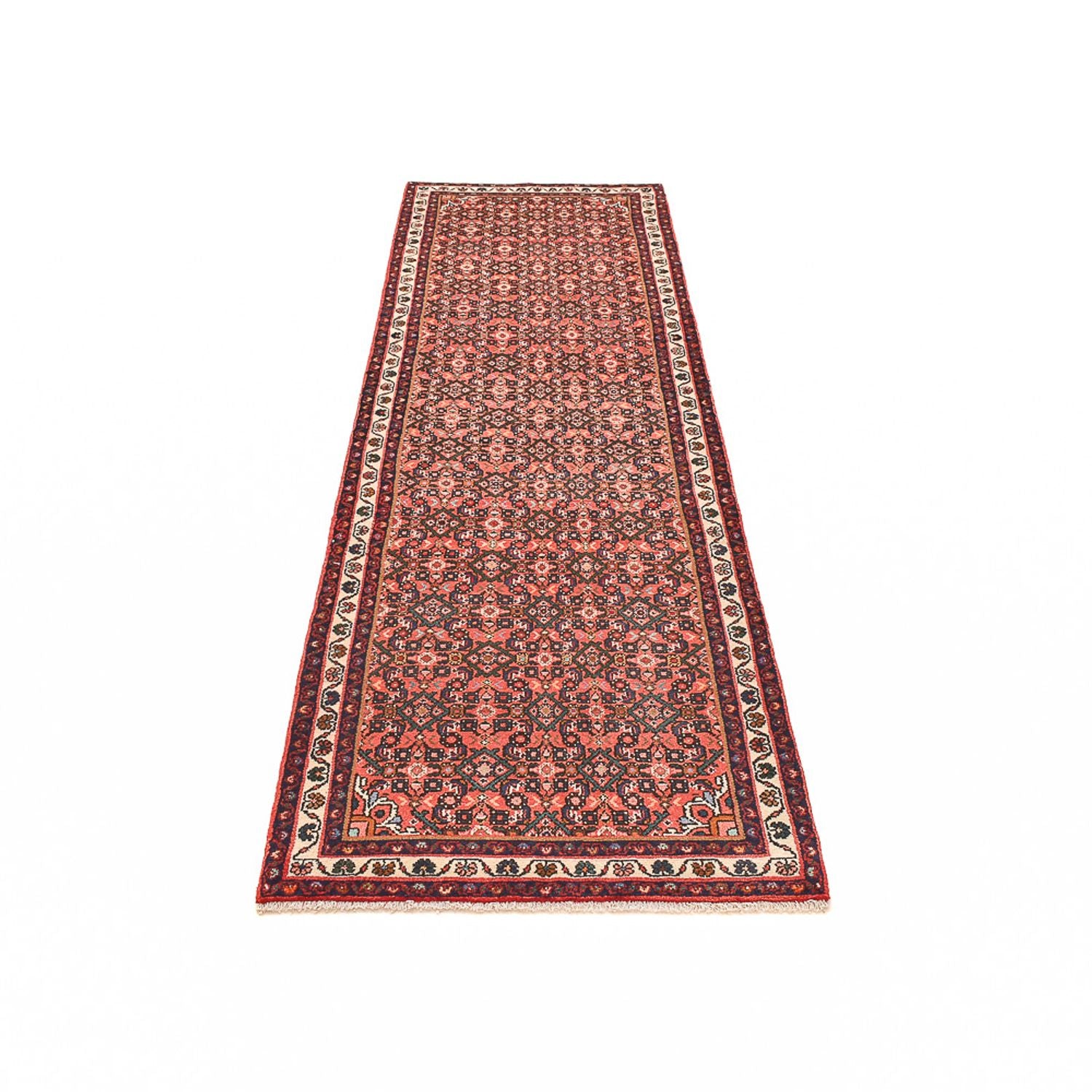 Tappeto corsia Tappeto Persero - Nomade - 277 x 85 cm - rosso chiaro