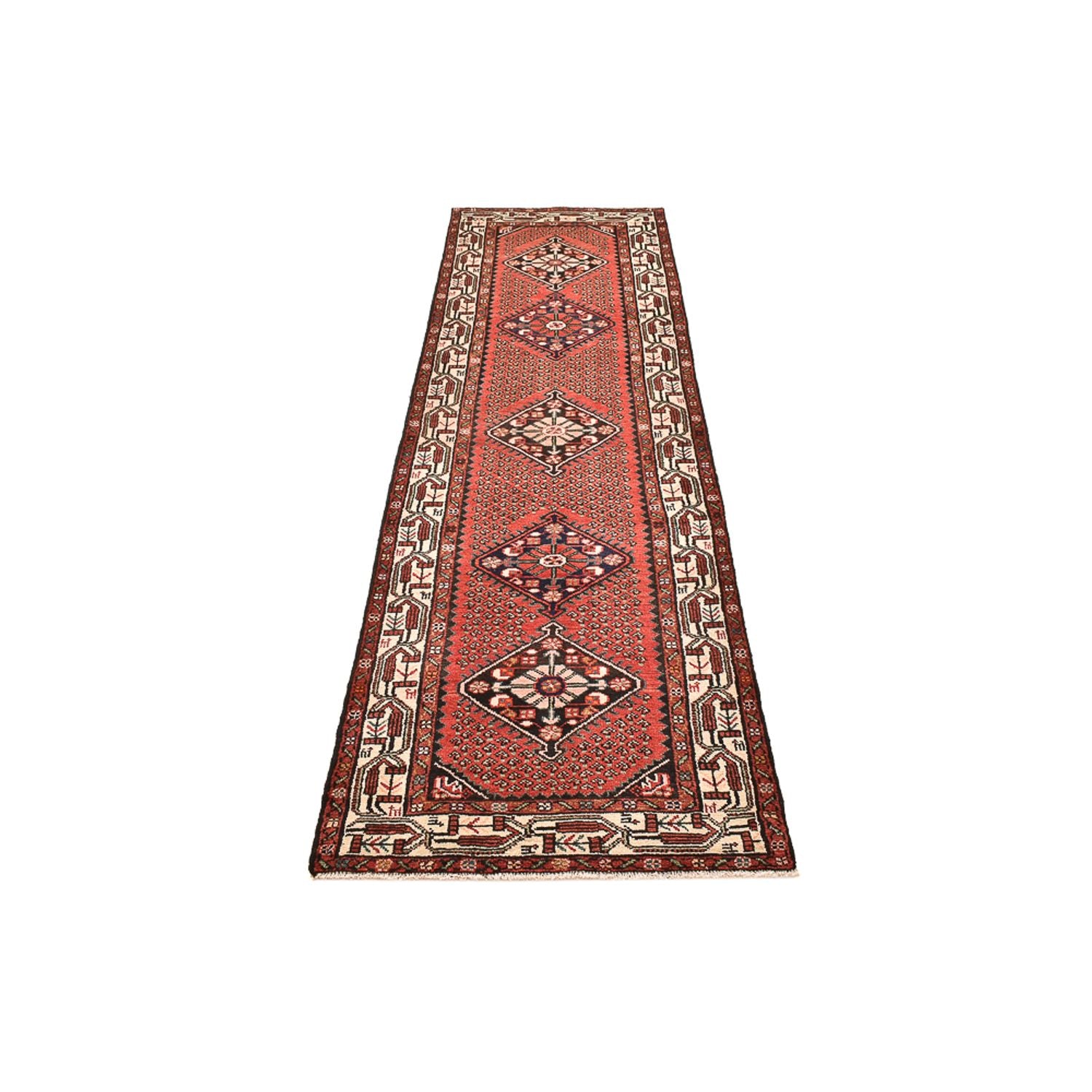 Tappeto corsia Tappeto Persero - Nomade - 302 x 83 cm - rosso chiaro