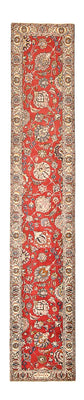 Tappeto corsia Tappeto Persero - Tabriz - 398 x 72 cm - rosso