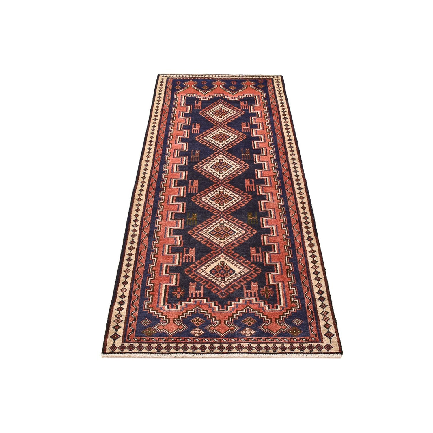 Tappeto corsia Tappeto Persero - Nomade - 191 x 73 cm - multicolore