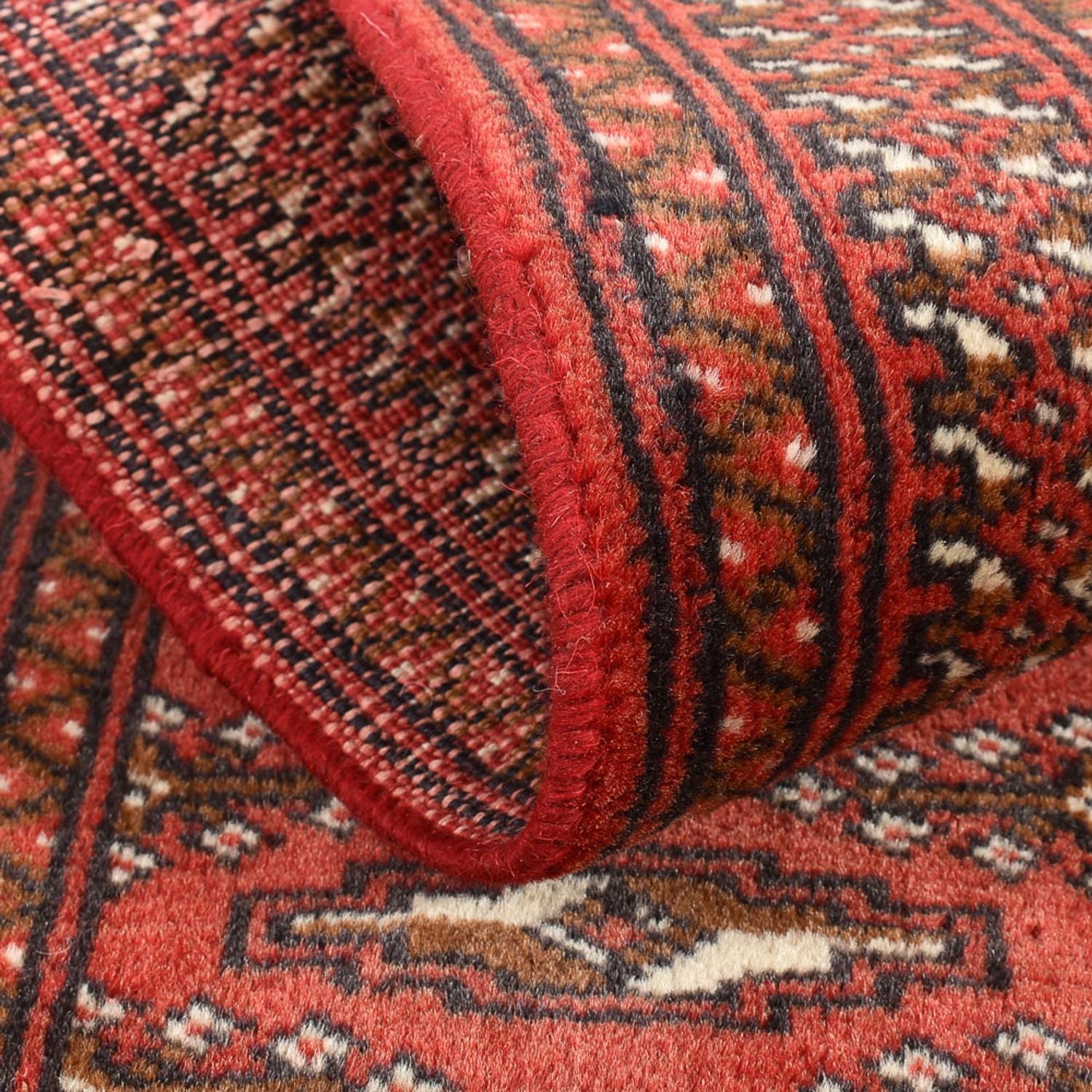 Tappeto corsia Tappeto Turkaman - 197 x 60 cm - rosso