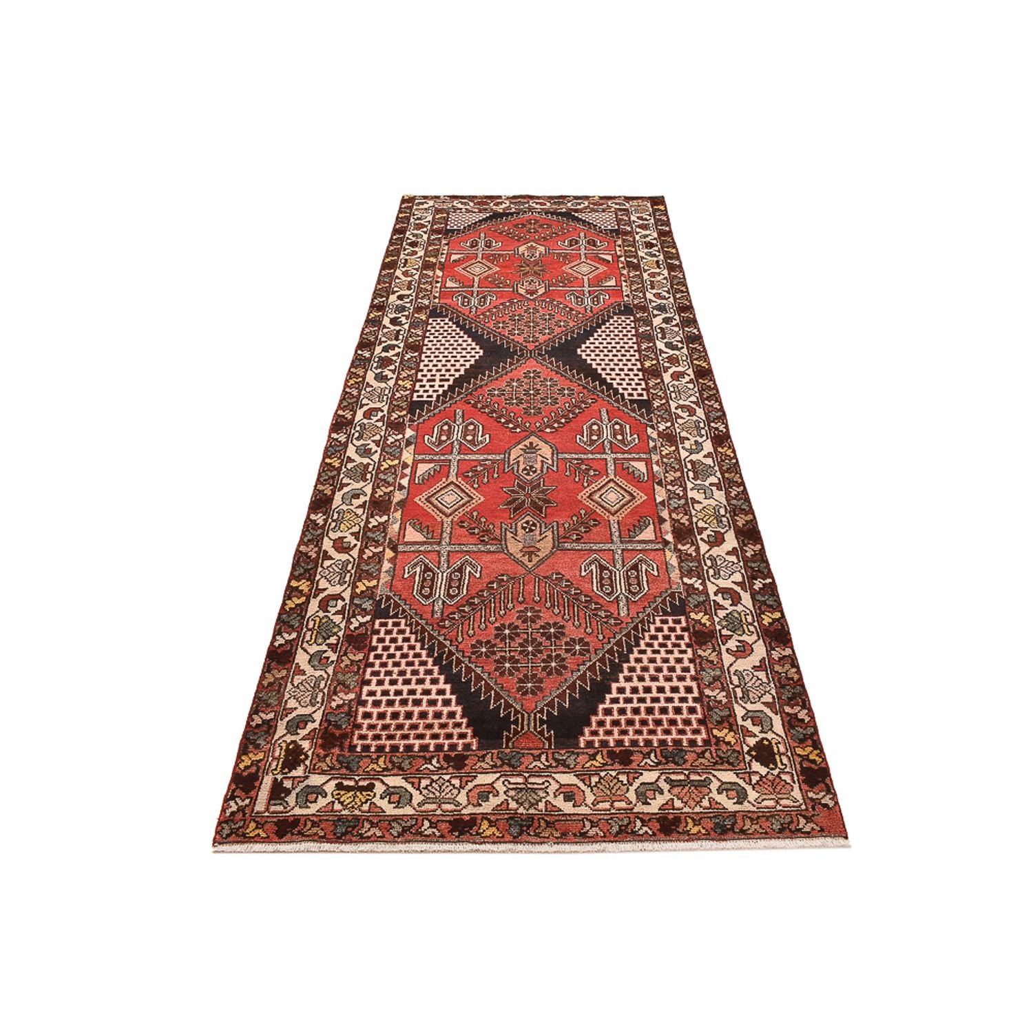 Tappeto corsia Tappeto Persero - Nomade - 338 x 121 cm - multicolore